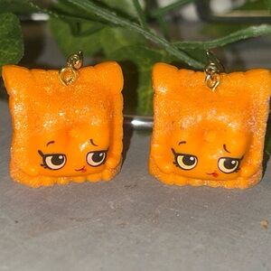Cute Orange Earrings